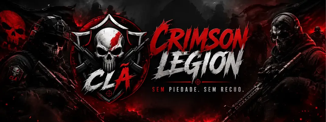 Capa do clã Crimson Legion